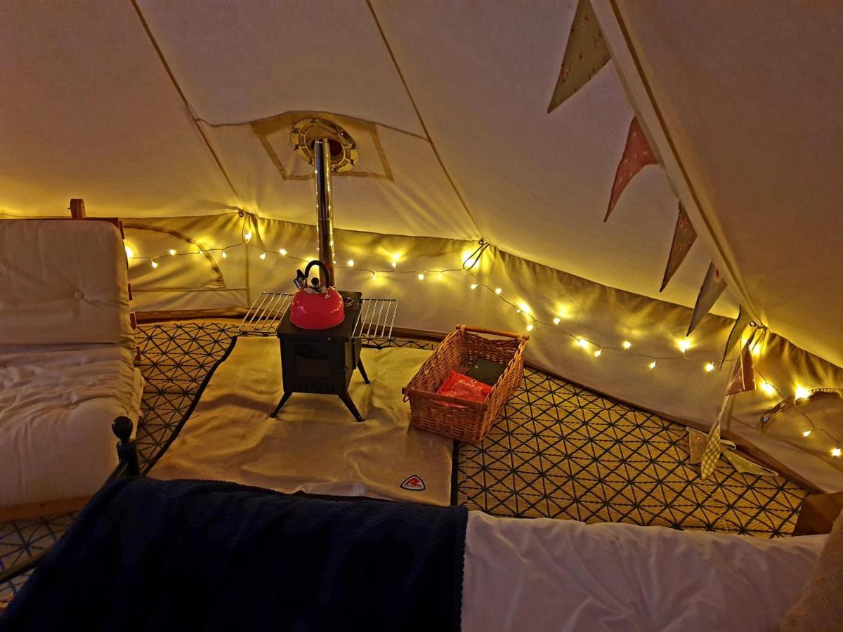 Vila 5M Xl Bell Tent With Log Burner Near Whitby Saltburn-by-the-Sea Exteriér fotografie