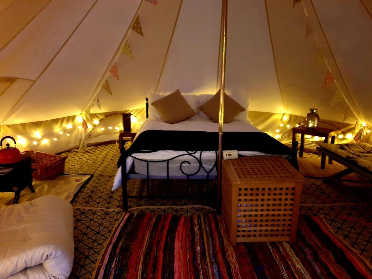 Vila 5M Xl Bell Tent With Log Burner Near Whitby Saltburn-by-the-Sea Exteriér fotografie