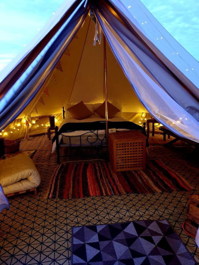 Vila 5M Xl Bell Tent With Log Burner Near Whitby Saltburn-by-the-Sea Exteriér fotografie